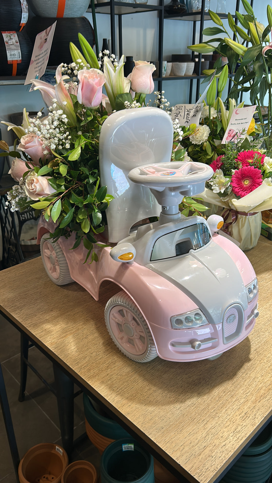 Buggy + Flores Nacimiento