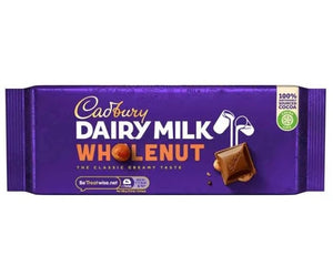 Cadbury Wholenut Milk UK